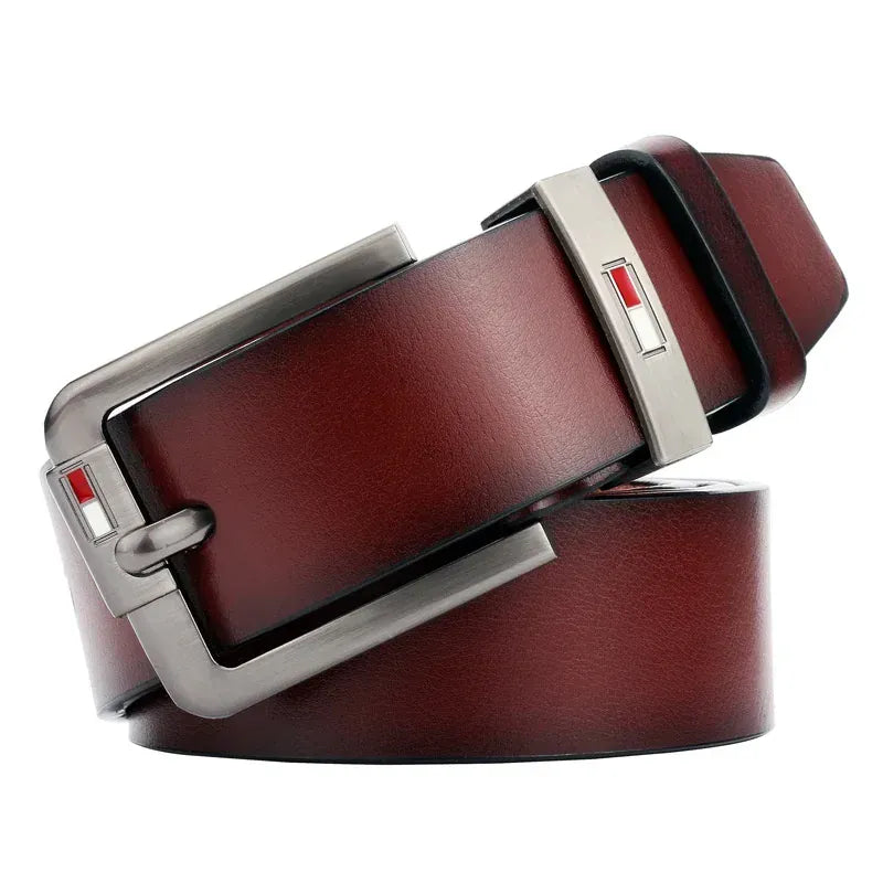 Marron 1 / 110cm Ceinture Homme Marron Cuir Synthétique Ma boutique