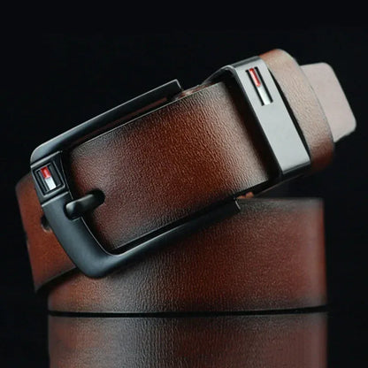 Marron 6 / 110cm Ceinture Homme Marron Cuir Synthétique Ma boutique