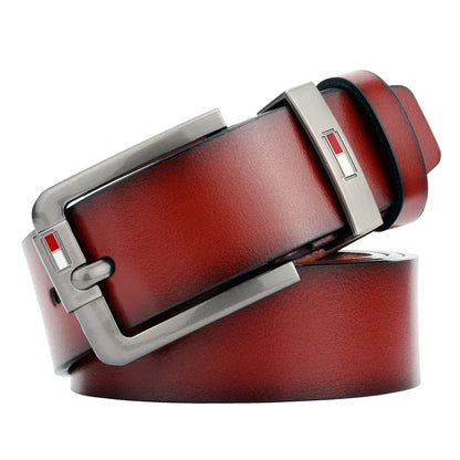 Marron 2 / 110cm Ceinture Homme Marron Cuir Synthétique Ma boutique