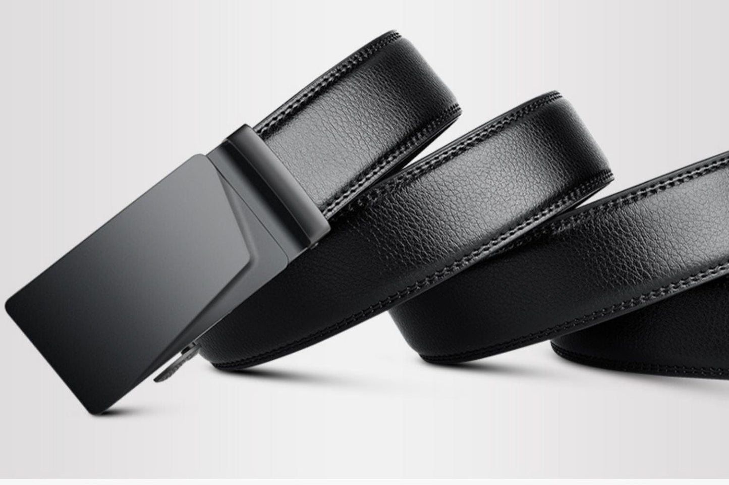 Ceinture Homme Noire Cuir – Élégance et Confort pour Toutes les Tailles
