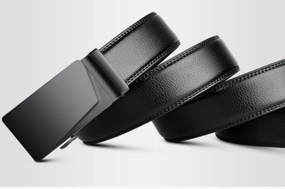 Ceinture Homme Noire Cuir – Élégance et Confort pour Toutes les Tailles