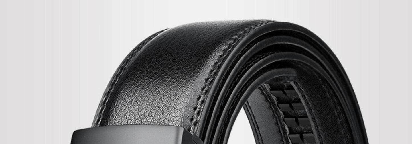 Ceinture Homme Noire Cuir – Élégance et Confort pour Toutes les Tailles