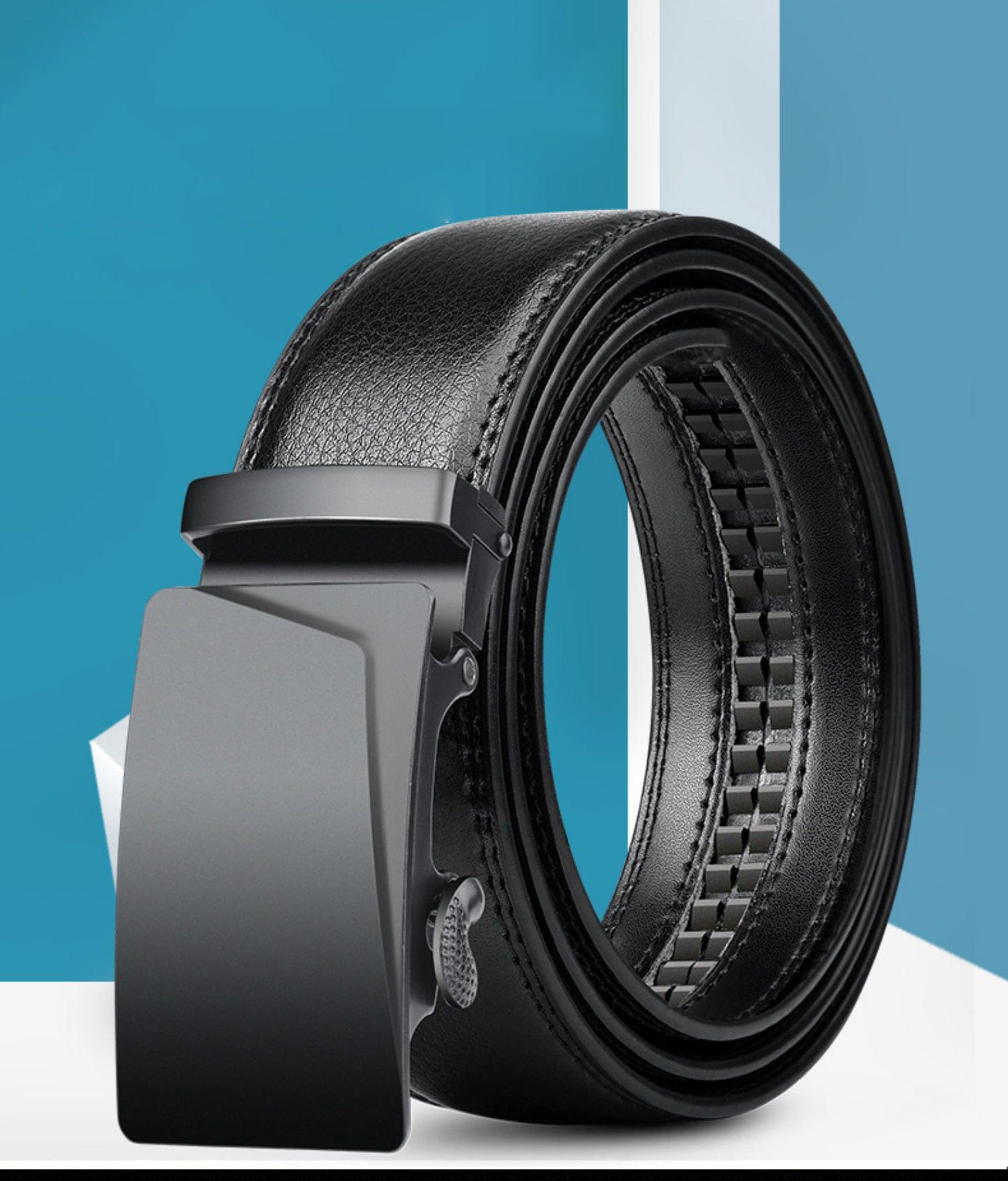 Ceinture Homme Noire Cuir – Élégance et Confort pour Toutes les Tailles