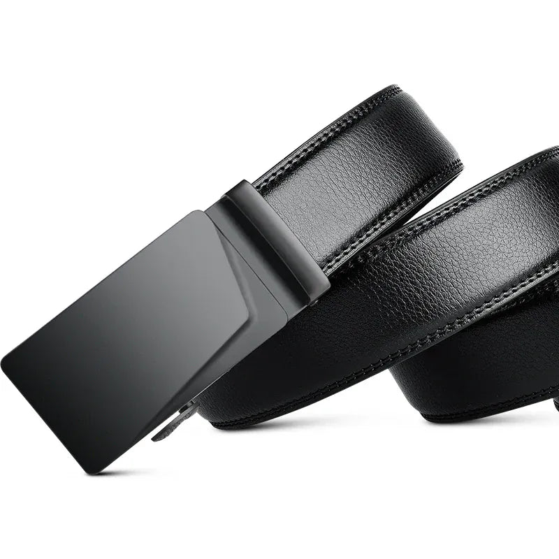 Ceinture Homme Noire Cuir – Élégance et Confort pour Toutes les Tailles