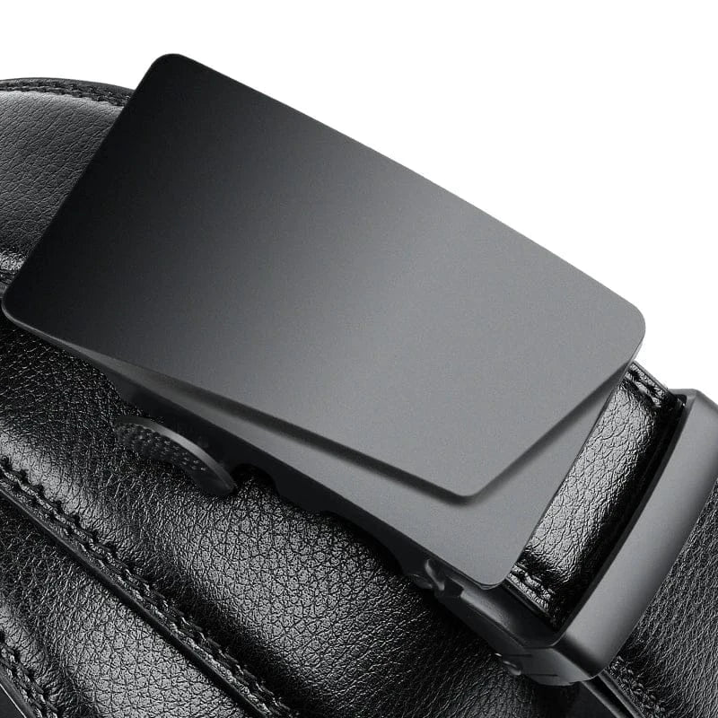Ceinture Homme Noire Cuir – Élégance et Confort pour Toutes les Tailles