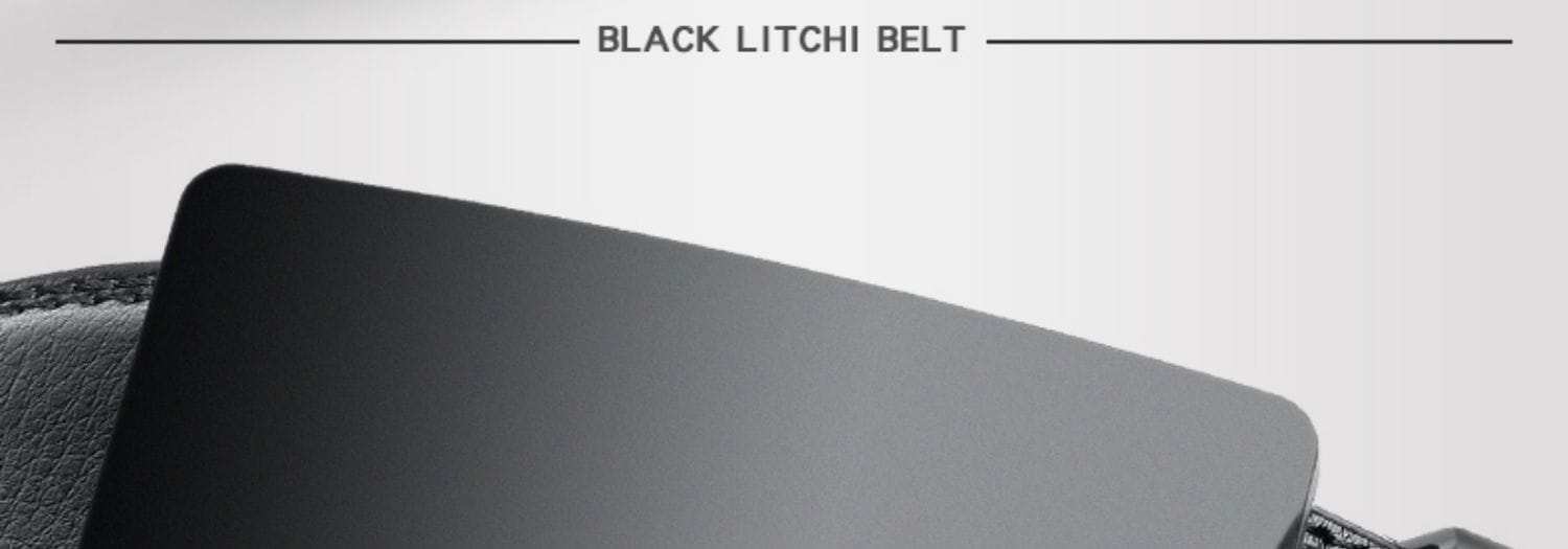 Ceinture Homme Noire Cuir Ma boutique