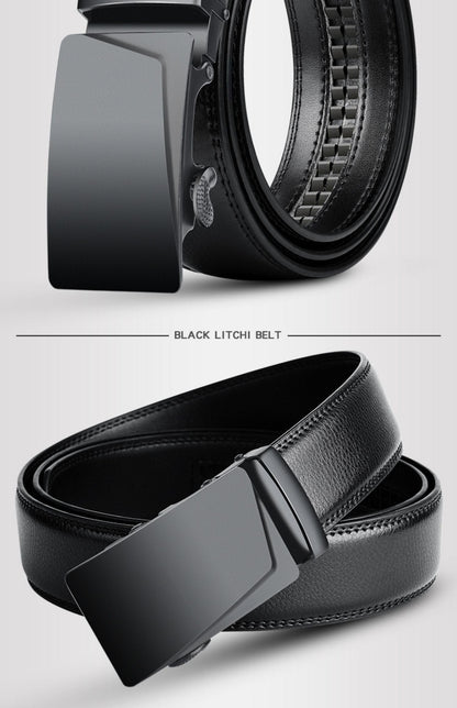 Ceinture Homme Noire Cuir Ma boutique