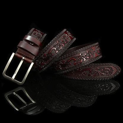 Café / 110cm Ceinture Homme Style Western Ma boutique