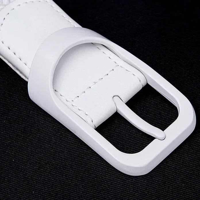 Ceinture Homme Tissu Blanc Ma boutique