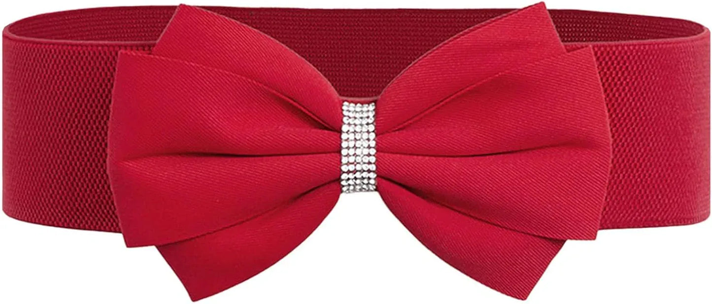 Red / free Ceinture large blanche femme CeinturesCuir