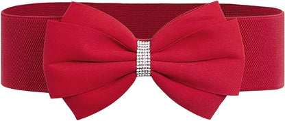 Red / free Ceinture large blanche femme CeinturesCuir