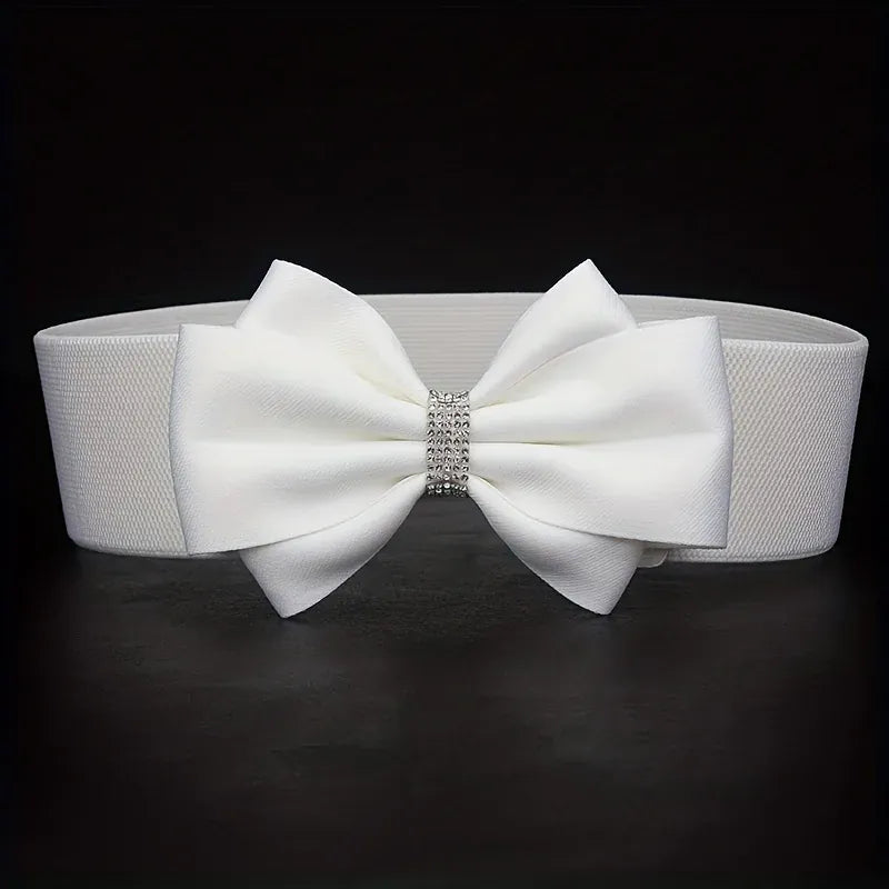 Ceinture large blanche femme CeinturesCuir