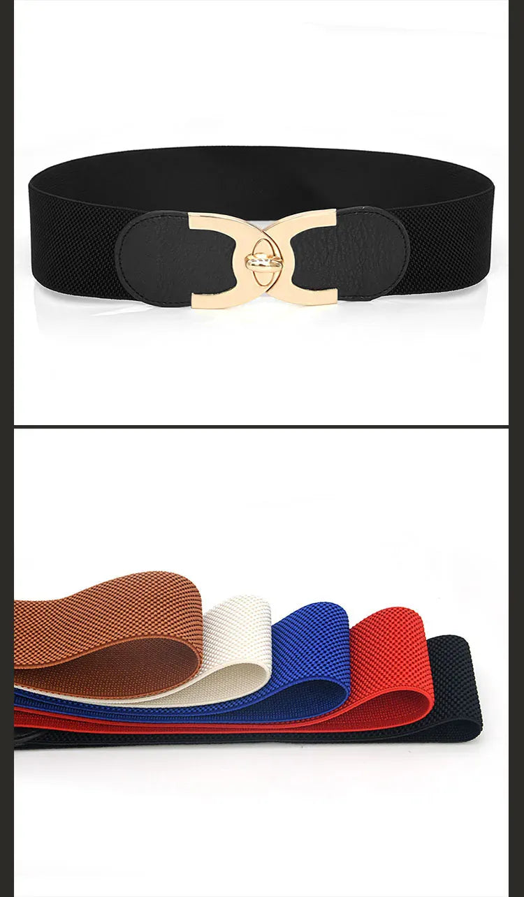 Ceinture large camel femme CeinturesCuir