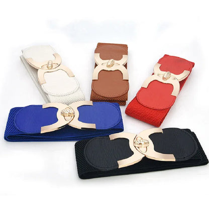 Ceinture large camel femme CeinturesCuir