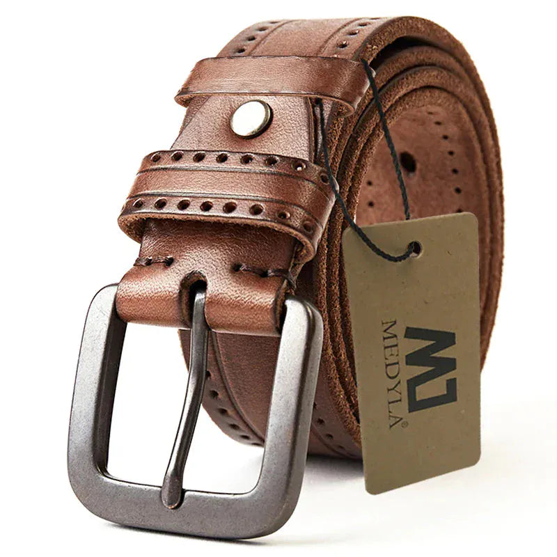 Ceinture Large Cuir Epais Homme Ma boutique