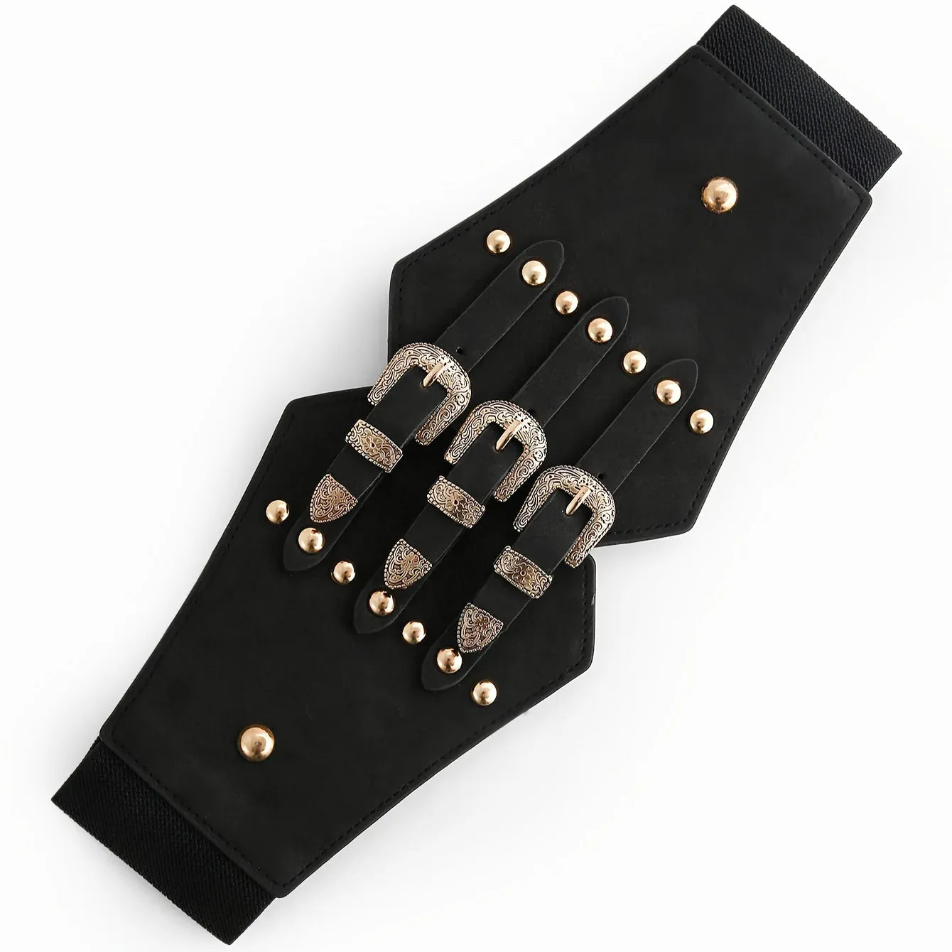 Ceinture large marron femme CeinturesCuir