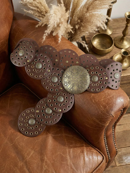 Ceinture large pour robe longue CeinturesCuir