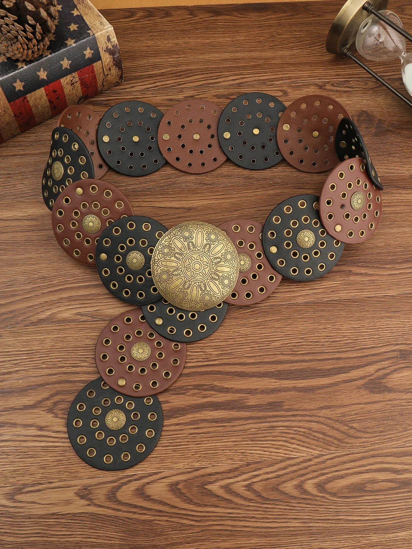 Ceinture large pour robe longue CeinturesCuir