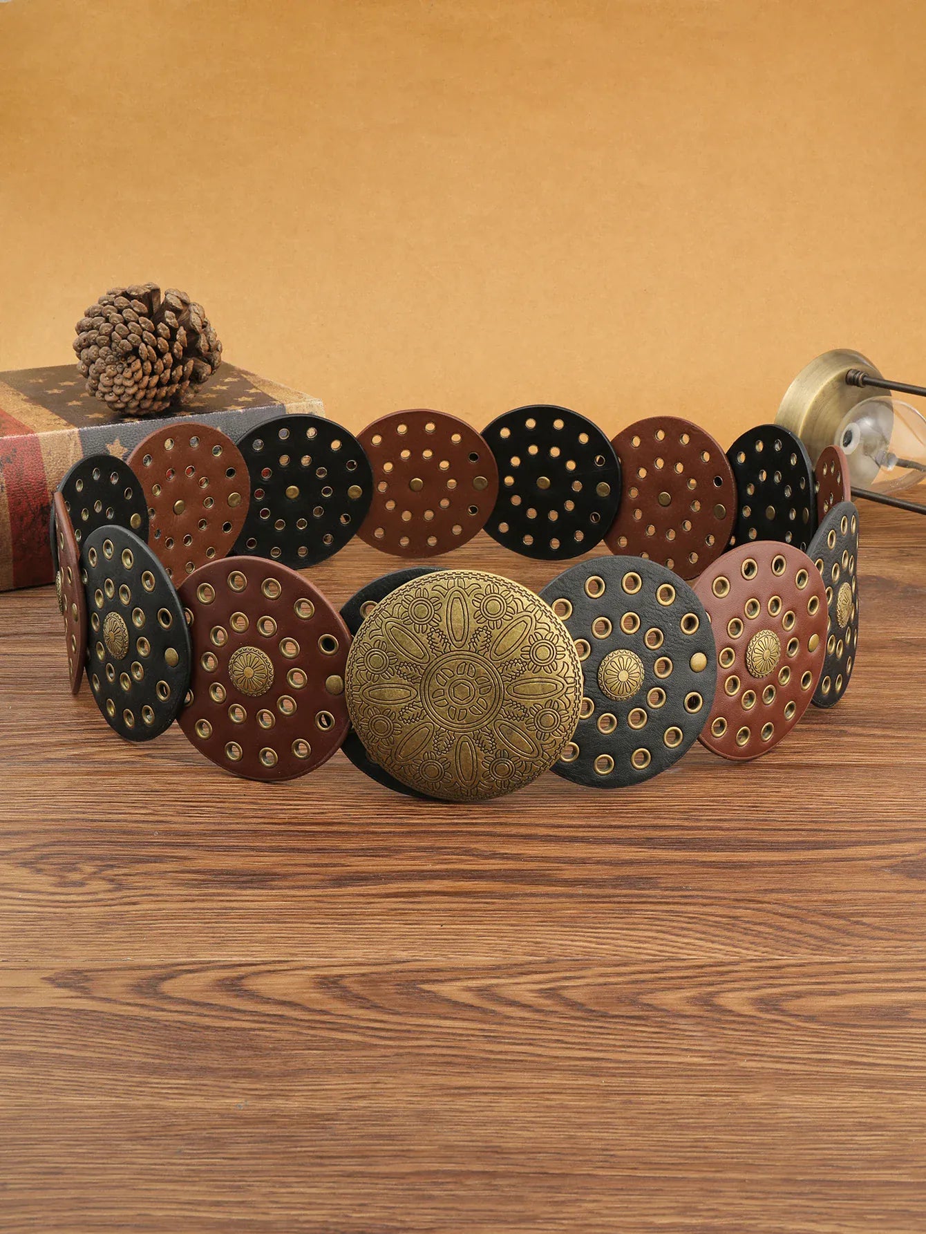 MULTI / 100cm Ceinture large pour robe longue CeinturesCuir