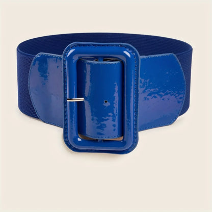 Blue / 115CM Ceinture large robe CeinturesCuir