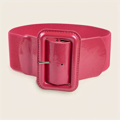 Rose Red / 105CM Ceinture large robe CeinturesCuir