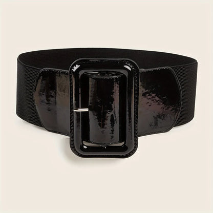 black / 115CM Ceinture large robe CeinturesCuir