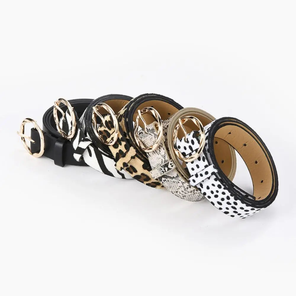 Ceinture léopard cuir CeinturesCuir