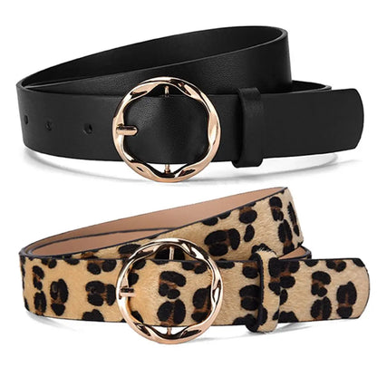 Ceinture léopard cuir CeinturesCuir