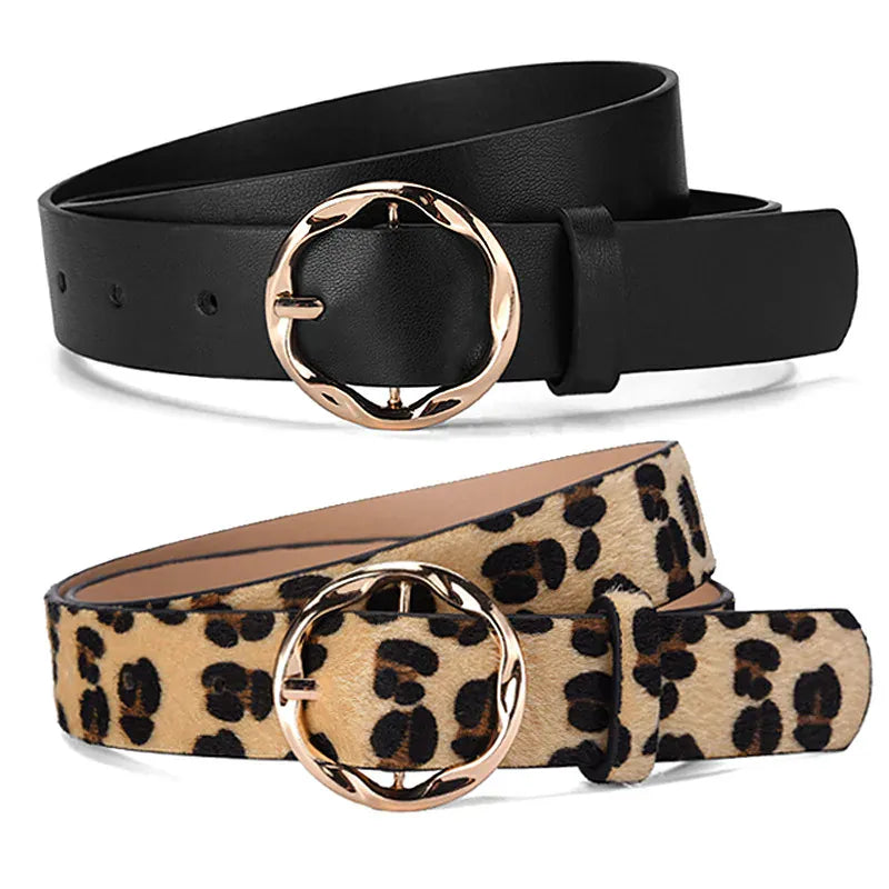 Ceinture léopard cuir CeinturesCuir