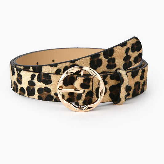 Style A / 105cm Ceinture léopard cuir CeinturesCuir