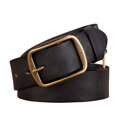 Ceinture Luxe Homme Noir : L'Accessoire du Gentleman Moderne