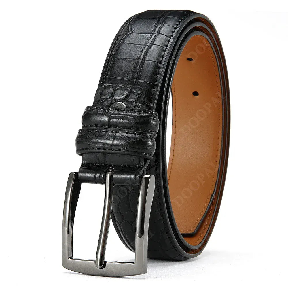 Noir / 125cm Ceinture Motif Homme Ma boutique