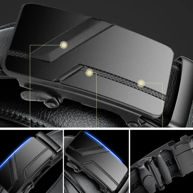 Ceinture Noire Homme Automatique Ma boutique