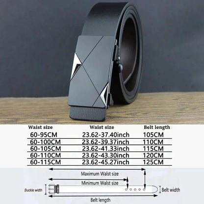 D / 105cm Ceinture Noire Homme Cuir 3 cm Habillée Costume Ma boutique