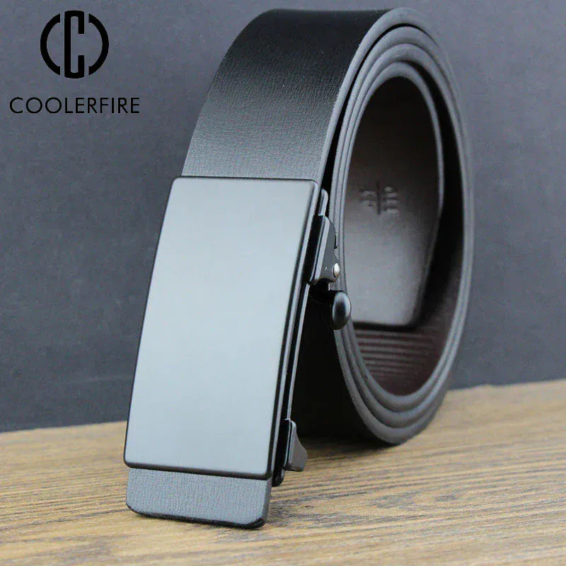 Ceinture Noire Homme Cuir 3 cm Habillée Costume Ma boutique