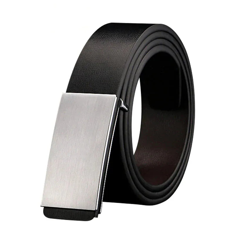 Argent / 100cm Ceinture Noire Homme  Synthétique Ma boutique