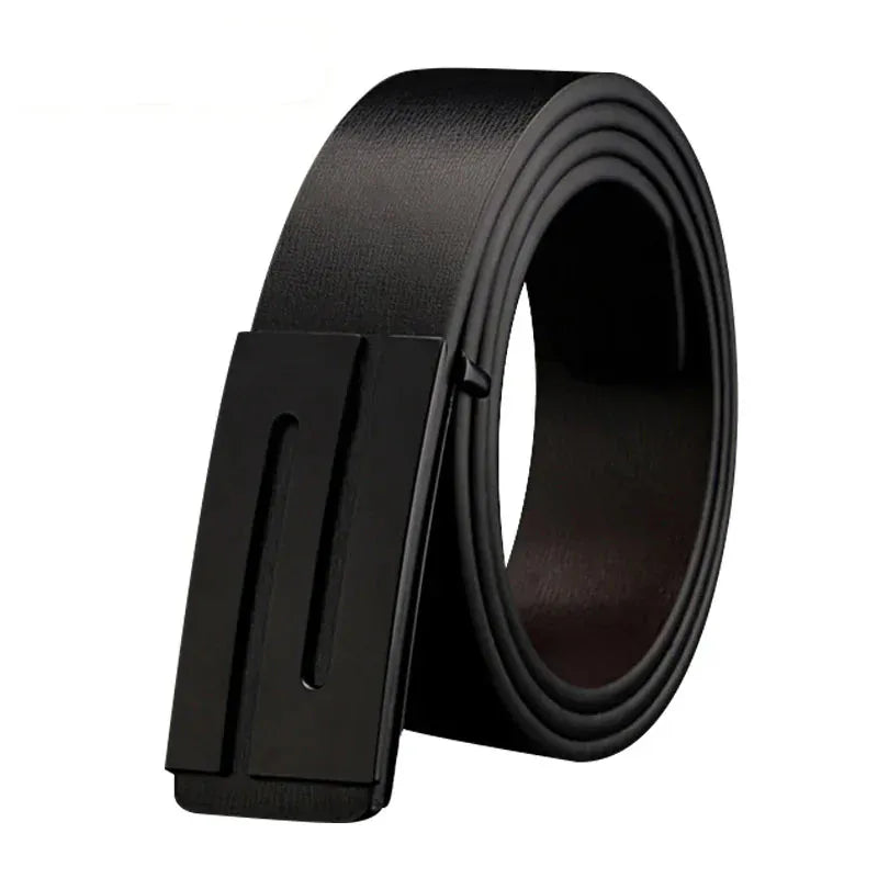 Noir 4 / 100cm Ceinture Noire Homme  Synthétique Ma boutique