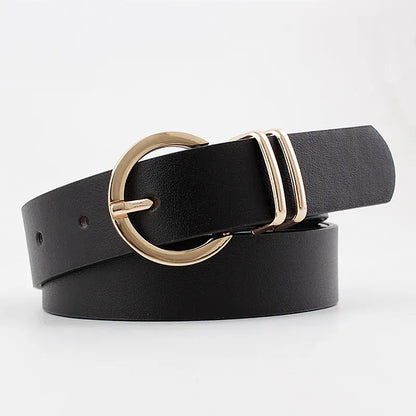 black / China Mainland / 105CM ceinture originale pour femme CeinturesCuir