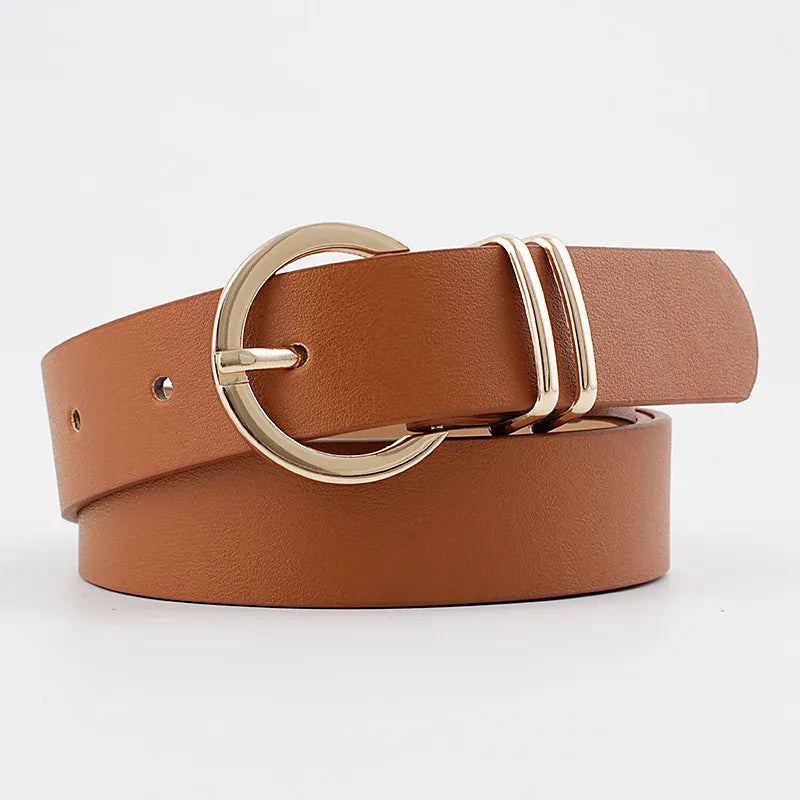 camel / China Mainland / 105CM ceinture originale pour femme CeinturesCuir