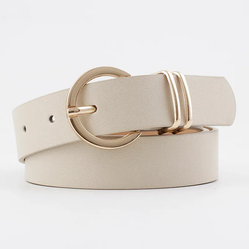 Beige / China Mainland / 105CM ceinture originale pour femme CeinturesCuir