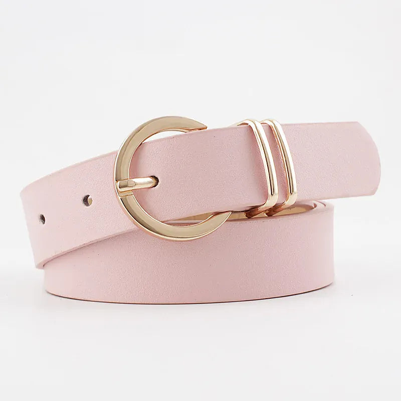 Pink / China Mainland / 105CM ceinture originale pour femme CeinturesCuir