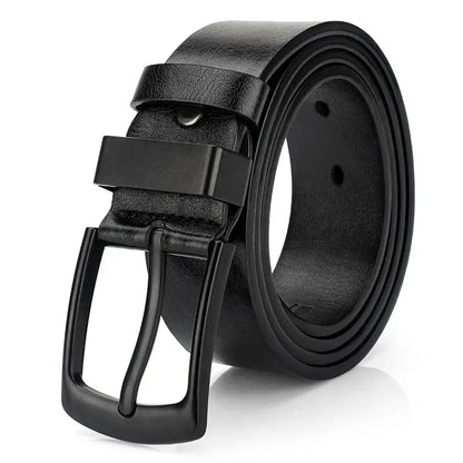 Ceinture pour soirée habillée homme : accessoire élégant indispensable Noir / 95cm