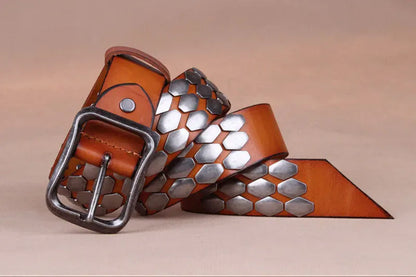 ceinture punk rock homme | Ceintures-Cuir Ma boutique