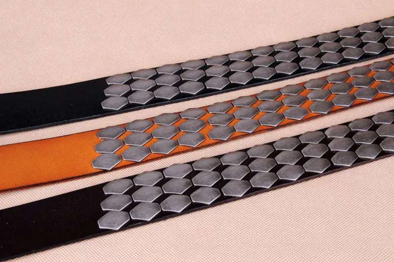 ceinture punk rock homme | Ceintures-Cuir Ma boutique