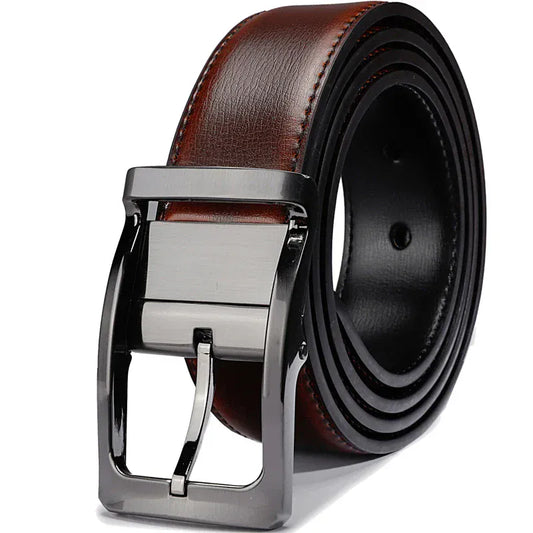 Ceinture Réversible Cuir Noir et Marron : L'Élégance Pratique au Quotidien
