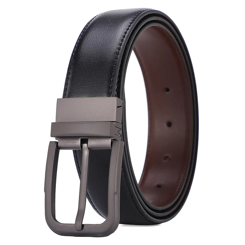 Ceinture Réversible Homme : Indispensable pour un Style Polyvalent A / 110cm