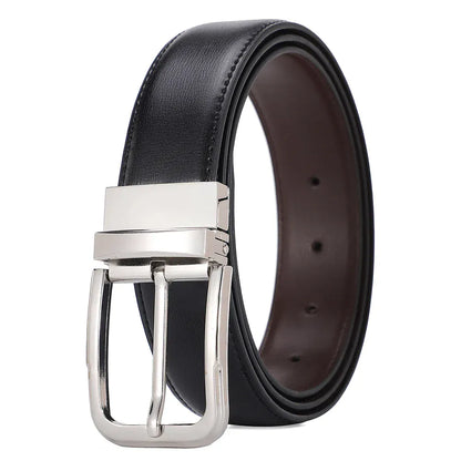 Ceinture Réversible Homme : Indispensable pour un Style Polyvalent B / 110cm
