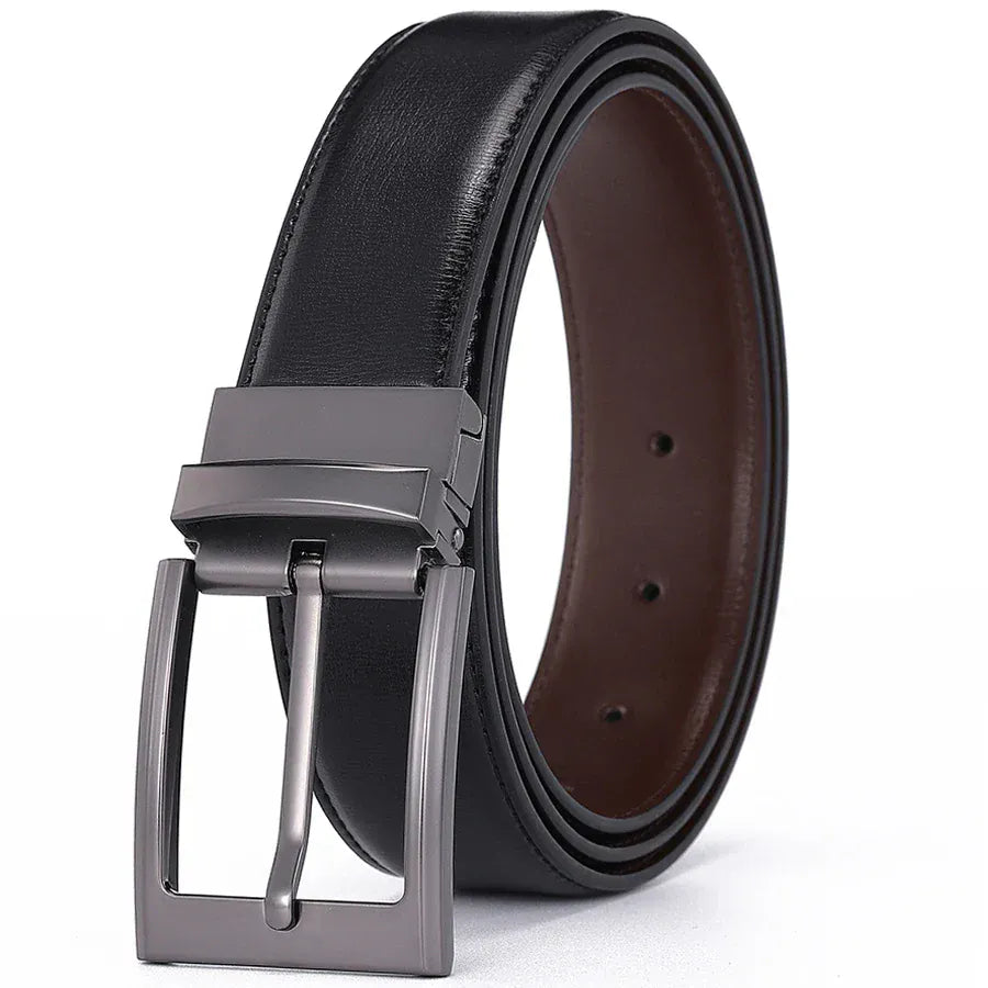 Ceinture Réversible Homme : Indispensable pour un Style Polyvalent D / 110cm