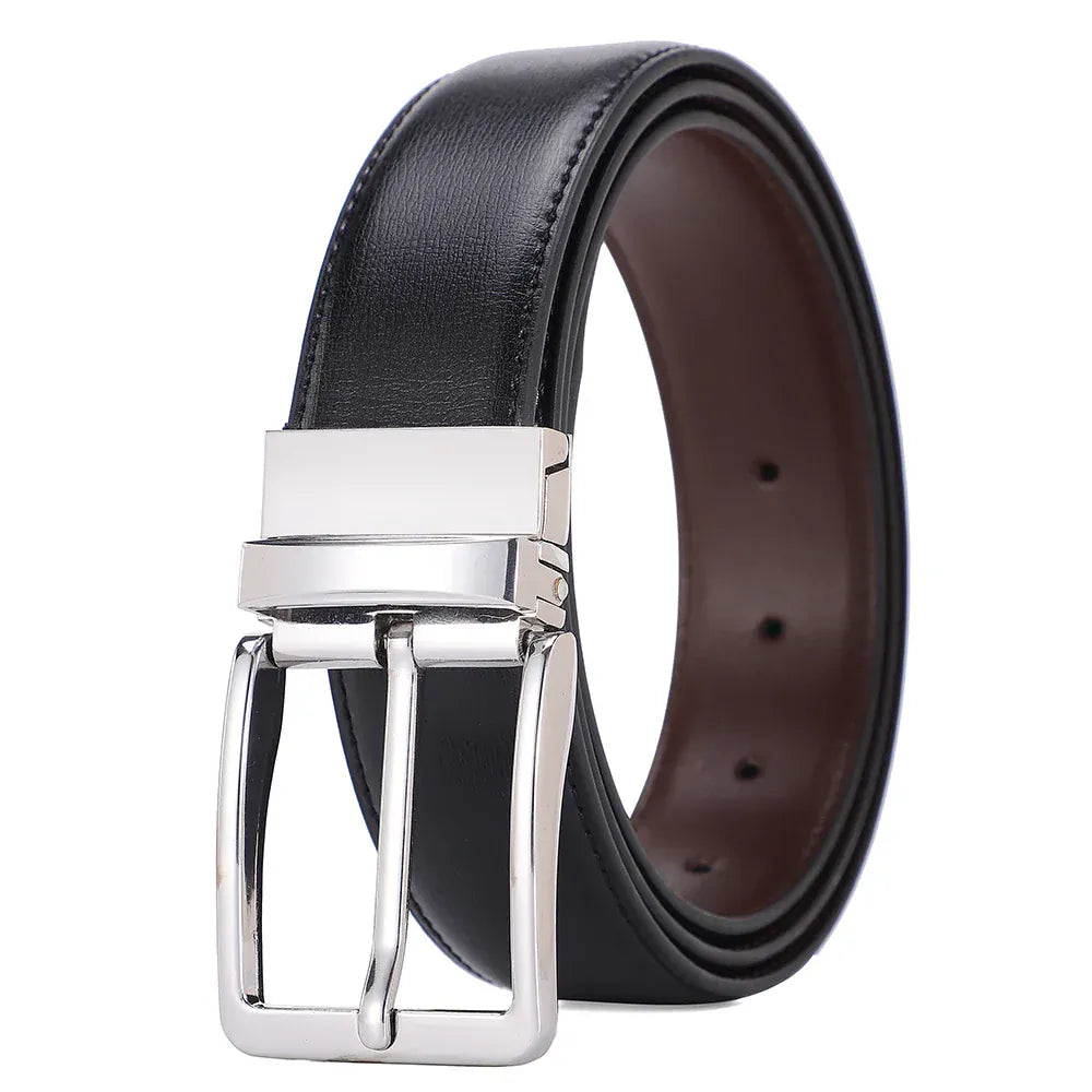 Ceinture Réversible Homme : Indispensable pour un Style Polyvalent E / 115cm