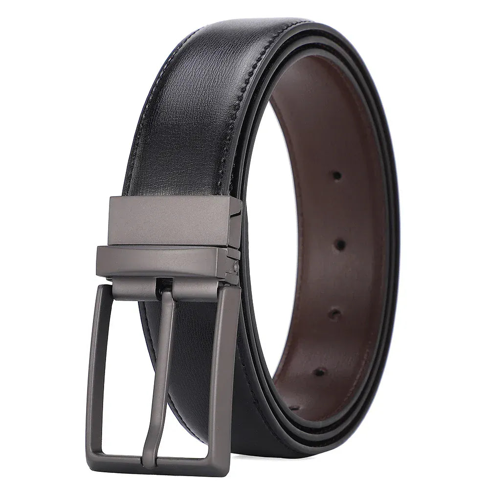 Ceinture Réversible Homme : Indispensable pour un Style Polyvalent F / 125cm